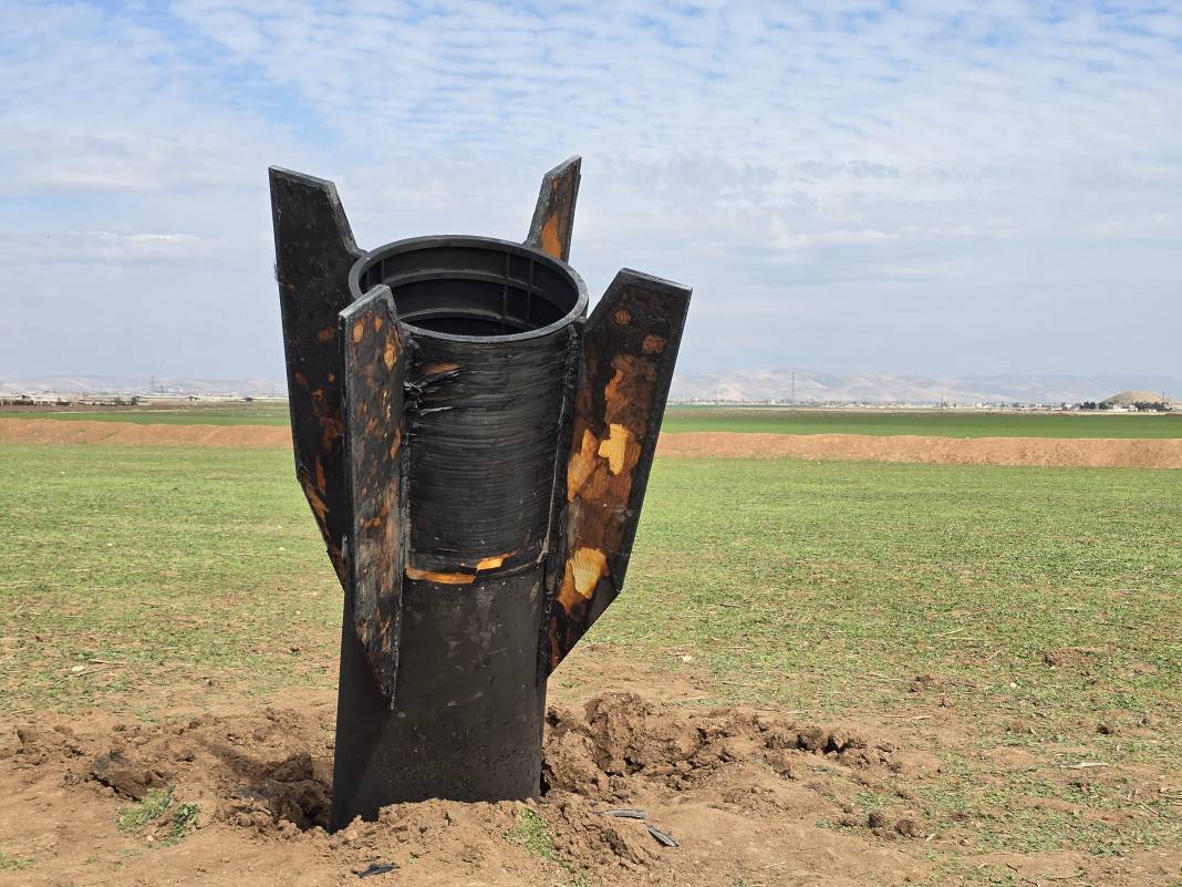 İran'ın Suriye'ye attığı füzenin görüntülerine ulaşıldı 2
